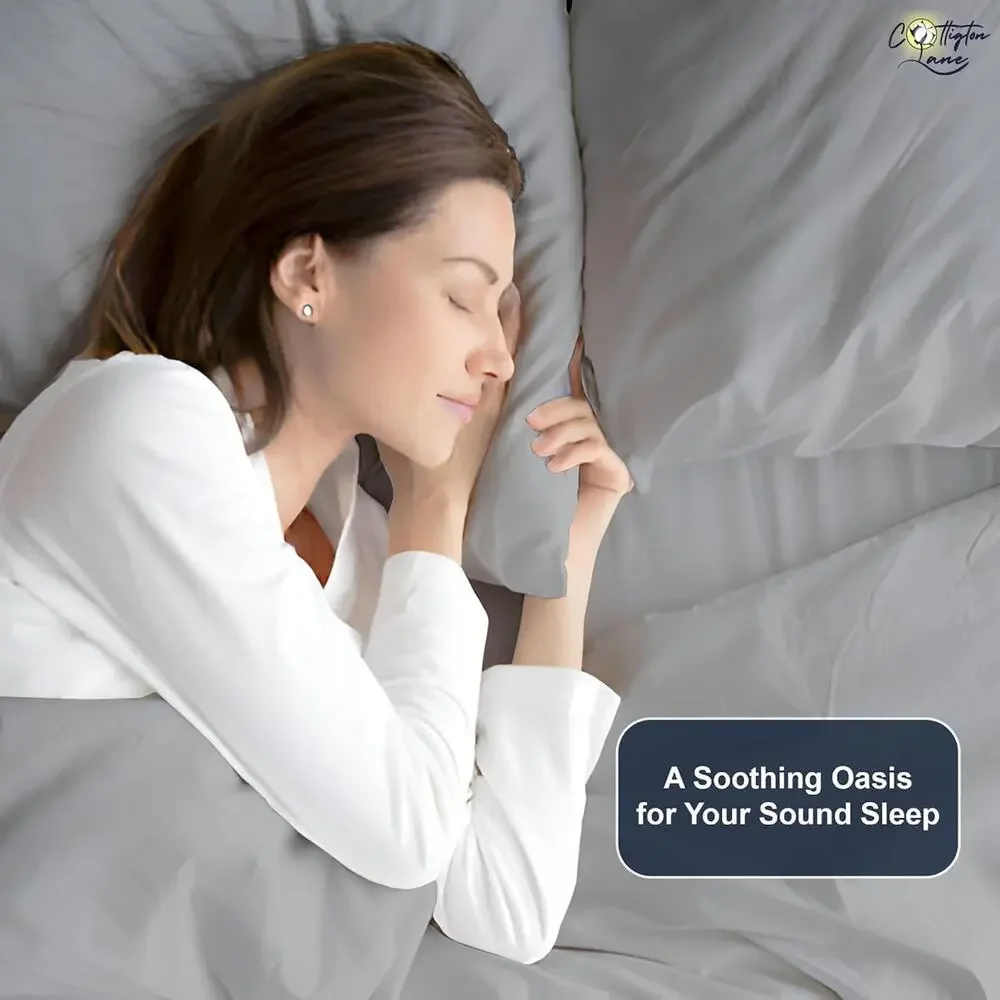 Cottinton‎ Lane 4 Piece Full XL Size Sheet Set, Premium 100% Egyptian Cotton 400